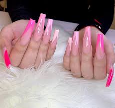 The core idea of the french manicure is painting the tip of the nail in a color that either complements or contrasts with the base color. Coffin French Tip Archives Saint Twenty