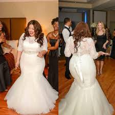 Glance through cocomelody's gorgeous collection of mermaid trumpet wedding dresses then! Discount 2017 Beach Vintage Long Sleeve Wedding Dresses Lace Applique Bridal Ball Gowns Plus Size Vintage Cheap V Neck Arabic Sheer Neck Chapel Train Wedding Dr Bridal Gowns Mermaid Lace Mermaid