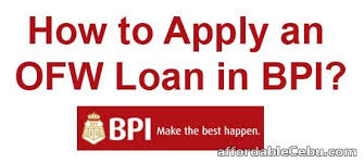 Most of the purchases i've done so far was with the 0% interest rate promo of bpi. How To Apply An Ofw Loan In Bpi Banking 29625
