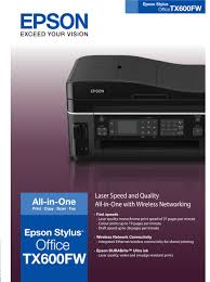 A program that controls a printer. Epson Stylus Office Bx610fw