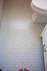 So, now i had more of a direction to take with my floor shelving unit. How To Lay Mosaic Tile Flooring Week 2 One Room Challenge Bathroom Reno With Hexagon Floor Create Enjoy