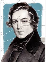 German Composer Robert Schumann illustration " Art Board Print for Sale by  Litstoy