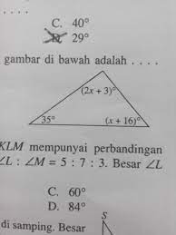 Trigonometri berisi kisah yang cukup panjang mulai dari bagian dasar sampai kompleks. Nilai X Pada Gambar Di Bawah Ini Adalah Brainly Co Id
