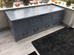 Saddle blanket seat covers are engineered to play tough. Blanket Box Low Window Seat With Drawers Benches Hallway Blanket Box