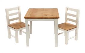 Buy First Baby Safety Niels Table And Chair Set In White Wood From Our Easels Activity Tables Range Tesco Com Kindertafel Kindermeubelen Stoelen