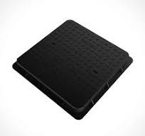 China 600*600*40mm EN124 GRP FRP SMC BMC Composite Manhole ...
