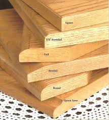 Wood Table Edge Profiles Table Edge Profiles Ct German Heritage Furniture Wood Wood Table Edge Profile