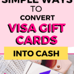 Because these credit cards come with a pin, they can be used to withdraw money from atms. How To Convert Visa Gift Cards To Cash 10 Simple Options