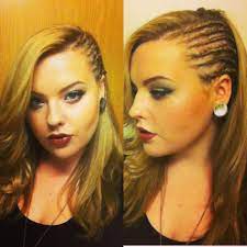 Pin By Chanty On Yours Truly Cornrow Hairstyles Half Shaved Hair Faux Side Shave