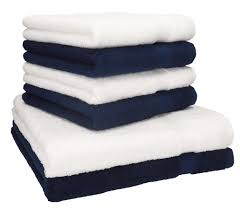 For kitchen hand towels, try a darker color — since they will most likely be used to clean various surfaces, investing in dark colors helps improve the appearance and extend the life of your towels. Betz 6 Piece Towel Set Premium 100 Cotton 4 Hand Towels 2 Bath Towels Colour