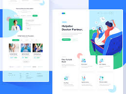  Helpdoc Landing Page Desain Web Desain Dokter