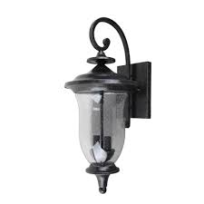 Y Decor Brielle 1 Light Brown Stone Outdoor Wall Mount Lantern El8001st 2m The Home Depot Outdoor Wall Lantern Exterior Light Fixtures Wall Lights
