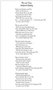 We And They By Rudyard Kipling If Rudyard Kipling Kipling Poems