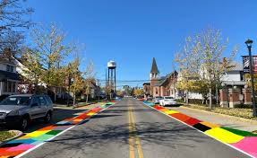 Like any great city its centre is easy to walk around and has a river at its heart. Hello Yellow Brick Road Hilliard S Norwich Street Traffic Calming Plan Involves Vibrant Artwork