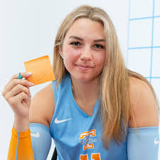 Caroline Kerr • #LadyVolCountdown Redshirt Sophomore • S • Champaign, Ill.  Already named to the 2024 Preseason Volleyball All-SEC Team, Kerr is one of  the top setters in the nation following a