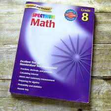 Spectrum Math Grade 8 Workbook Updated Revised 2007 In 2020 Workbook Math Workbook Math