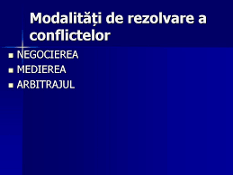• metode de soluţionare a conflictelor. DirecÈia InvÄÈÄmant HanceÈti Negocieri In Rezolvarea Conflictelor Ppt Download