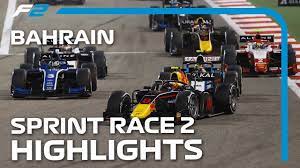 F2 Sprint Race 2 Highlights 2021 Bahrain Grand Prix Youtube