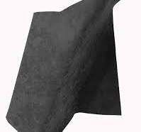 Genuine Alcantara Fabric Charcoal Black Panel (Backless) 9002 Made in Italy  (6"x58")