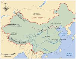 Is there a physical map of china called maphill? Ancient China 7hsie