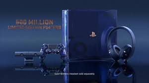 Ps4 Pro 500million Limited Edition Ps4 Pro Ps4 Ps4 Console