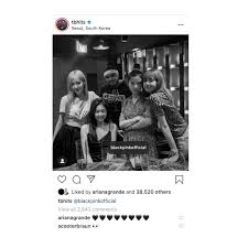 Are you team #aripink or #duapink? Ariana Grande Today On Twitter Could An Ariana X Blackpink Collaboration Be In The Works Tommy Brown Tbhits Posted A Photo With The Girls Which Ariana And Scooterbraun Liked And Commented On