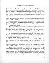 New Mexico Prenuptial Investigations From the Archivos Historicos del  Arzobispado de Durango, 1760-1799