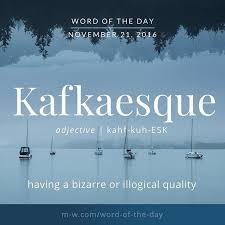 Kafkaesque Merriamwebster Dictionary Language Weird Words Unusual Words Words Matter