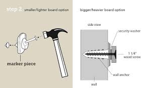 The screws that we used, i don't know what they are called i've not been able to find cork board tiles anywhere, cheap or not, so i'm adapting a big corkboard ($17). Cork Board Mounting Hardware Our Hanging System Corkboard Com