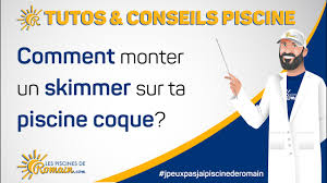 Sorties de bain pour piscine. Comment Monter Un Skimmer Sur Une Pisicne Coque Polyester Youtube