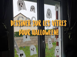 Deco Facile D Halloween Peinture Sur Les Vitres Allo Maman Dodo En 2020 Vitre Peinture Peinture Gouache
