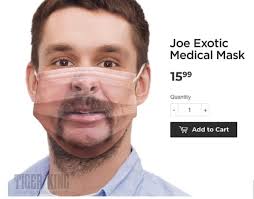 ICYMI: Carole Baskin, founder of Big Cat Rescue and who was featured in  Netflix's "Tiger King: Murder, Mayhem, and Madness,” is selling masks with  her known catchphrase: "Hey all you cool cats