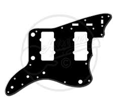 Made from 1/4 clear plexi. Pickguard Suitable For Fender Jazzmaster