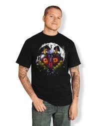 Camisetas De The Legend Of Zelda Power Behind The Mask Legend Of Zelda T Shirt The Shirt List