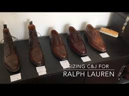Ralph Lauren Crockett Jones Sizing Uk Vs Us Sizes Width Measured Comparision To Alden And Ae
