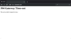 Wordpressウェブサイトの 504 Gateway Timeout Error の解決方法