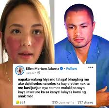 Array 😁 nku po Derick Ramsey CCTO Ellen Meriam Adarna Aug 20 Follow ···  napaka walang hiya mo talaga! binugbog mo ako dahil selos na selos ka kay  diether nakita mo kasi