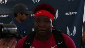 New Balance Nationals: Saunders wins shot put (56-7), video interview