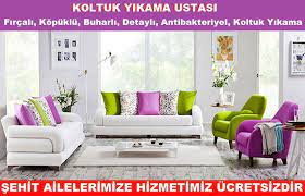 Izmir Koltuk Yikama Garantili Fircali Kopuklu Buharli Antibakteriyel Koltuk Yikama