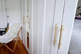 Diy Ikea Brimnes Wardrobe Handle Upgrade Ikea Brimnes Wardrobe Brimnes Wardrobe Ikea Wardrobe Hack