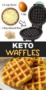 3 Ingredient Crispy Keto Breakfast Waffles Recipe Keto Recipes Easy Keto Diet Food List Keto Diet Recipes