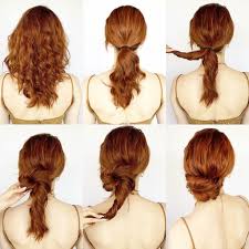 Easy Hairstyles Tutorail Red Color Hair Hair Tutorial For Curly Hair Easy Homecoming Hairstyles Homecoming Hairstyles Short Hair Styles Easy