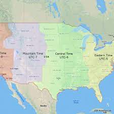 Zeitzonen In Den Usa Usa Reisetipps