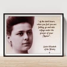 St. Elizabeth of The Trinity. Poster by Samuel Epperly