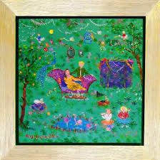 Η σοφία μια πετυχημένη ζωγράφος με ονειρικούς. Lefkadapress Sofia Kalogeropoyloy