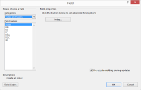 Creating A Table Of Contents Involving Multiple Documents Microsoft Word