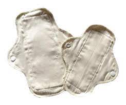 These washable cloths are made from cotton winceyette and also available in 100% organic cloth (80% organic bamboo & 20% organic cotton).they are a natural, environmentally friendly alternative to costly disposable menstrual products. Organic Reusable Menstrual Pad Twill Nappyneedz Natural Unbleached Fabric