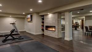 25 real workout rooms to inspire your home gym decor. Basement Workout Room Separated By Glass Wall Hgtv