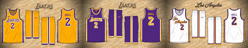 As the minneapolis lakers, their road uniform is powder blue with gold trim. All Lakers Jerseys History 37835b