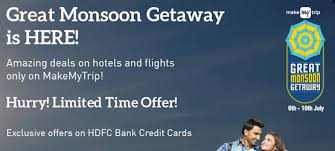 Maybe you would like to learn more about one of these? Makemytrip Deal Makemytrip Great Monsoon Getaway Sale Biggest Discounts On Flights Hotels Holiday Packages 6 10 Jul August 2021
